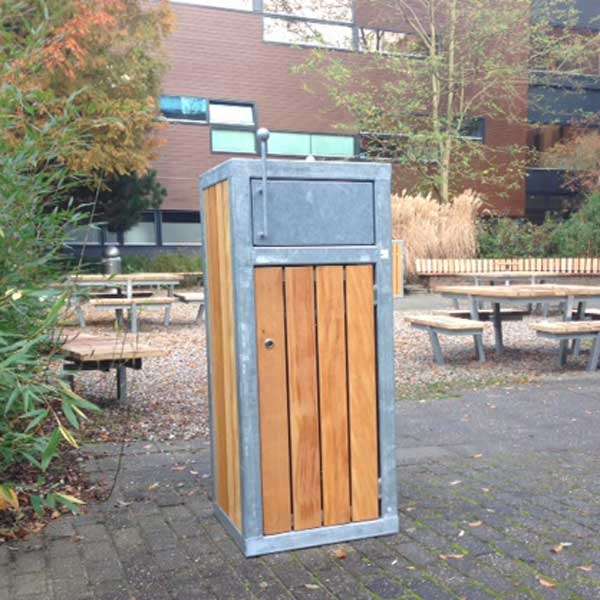 Street Furniture | Litter Bins | FalcoBloc Litter Bin (with door) | image #4 |  