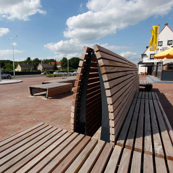 Street Furniture | Seating and Benches | Tapis du Bois Seating System | image #4 |  