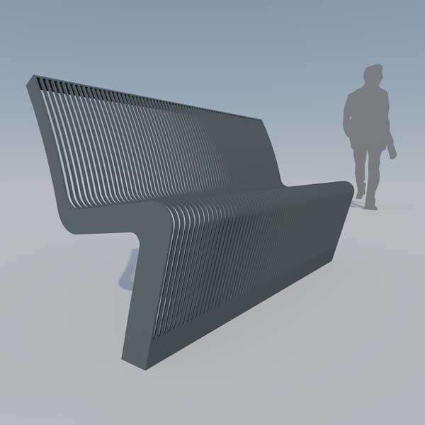 Street Furniture | Seating and Benches | FalcoLinea (Steel) | image #2 |  