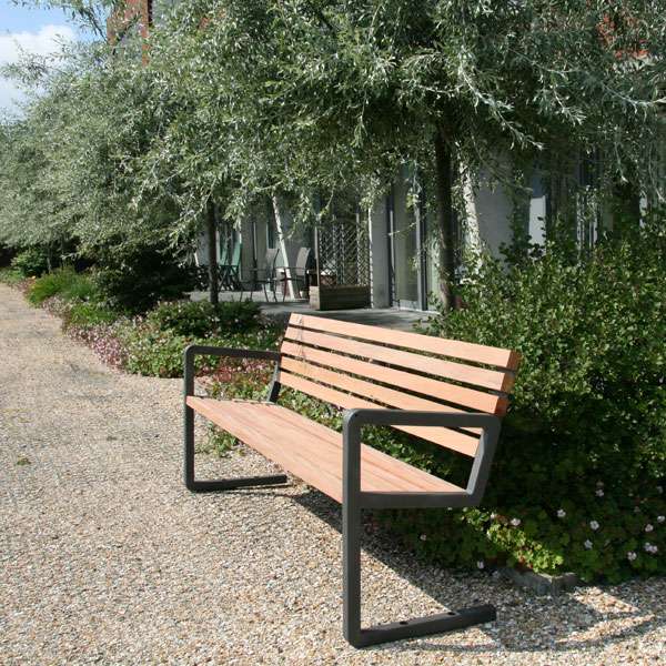 Street Furniture | Seating and Benches | FalcoNine Seat (hardwood) | image #2 |  