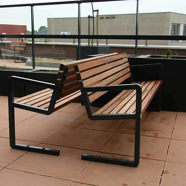 Street Furniture | Seating and Benches | FalcoNine Seat (hardwood) | image #6 |  