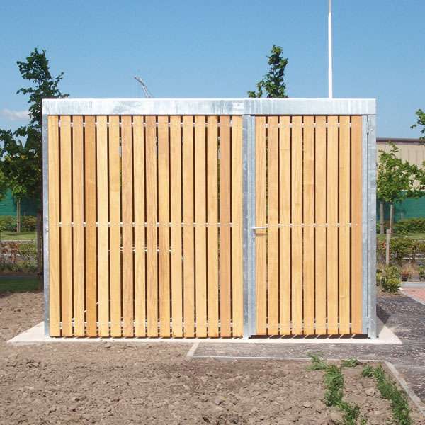 Shelters, Canopies, Walkways and Bin Stores | Bin Stores | FalcoLok-300 Bin Store | image #11 |  