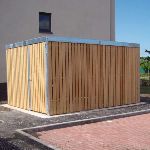 Shelters, Canopies, Walkways and Bin Stores | Bin Stores | FalcoLok-300 Bin Store | image #12 |  