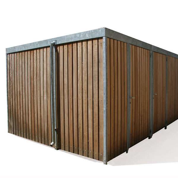 Shelters, Canopies, Walkways and Bin Stores | Bin Stores | FalcoLok-500 Bin Store | image #17 |  