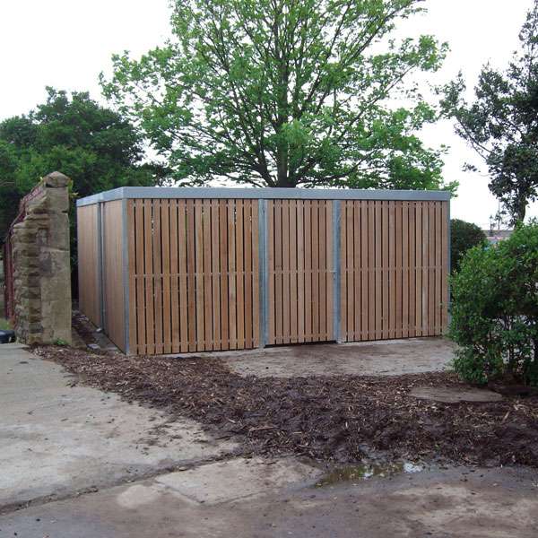 Shelters, Canopies, Walkways and Bin Stores | Bin Stores | FalcoLok-500 Bin Store| Shelters, Canopies, Walkways and Bin Stores | Bin Stores | FalcoLok-500 Bin Store | image #8 |