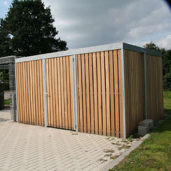 Shelters, Canopies, Walkways and Bin Stores | Bin Stores | FalcoLok-500 Bin Store| Shelters, Canopies, Walkways and Bin Stores | Bin Stores | FalcoLok-500 Bin Store | image #10 |
