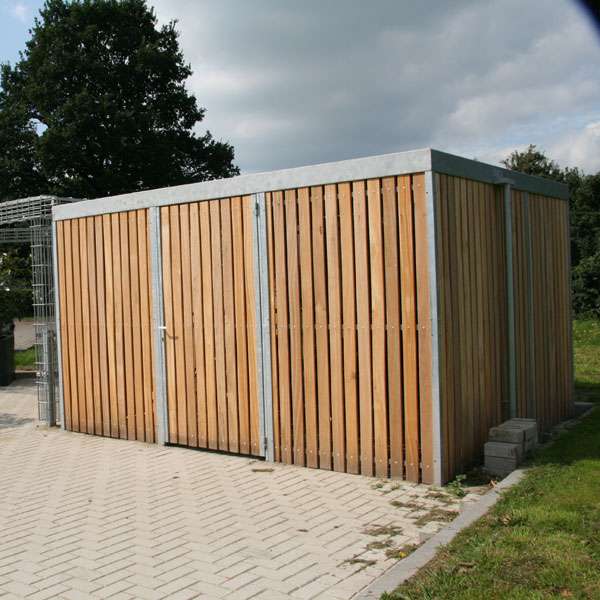 Shelters, Canopies, Walkways and Bin Stores | Bin Stores | FalcoLok-500 Bin Store | image #10 |  