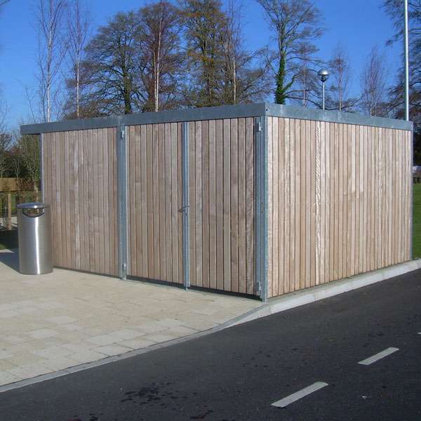 Shelters, Canopies, Walkways and Bin Stores | Bin Stores | FalcoLok-500 Bin Store | image #15 |  