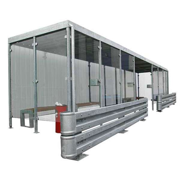 Shelters, Canopies, Walkways and Bin Stores | Waiting Shelters | FalcoLok Waiting Shelter | image #1 |  