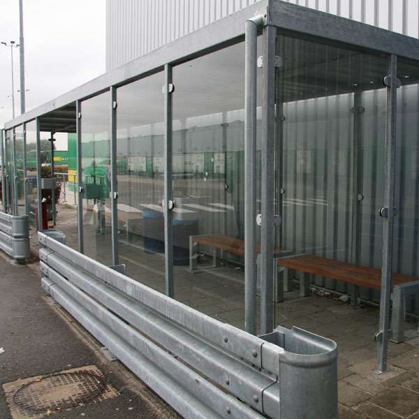 Shelters, Canopies, Walkways and Bin Stores | Waiting Shelters | FalcoLok Waiting Shelter | image #5 |  