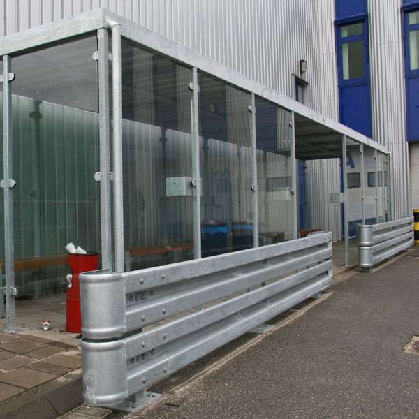 Shelters, Canopies, Walkways and Bin Stores | Waiting Shelters | FalcoLok Waiting Shelter | image #6 |  
