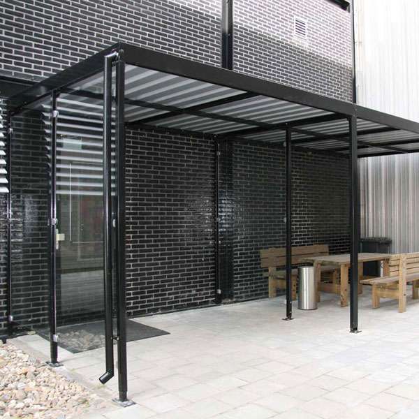 Shelters, Canopies, Walkways and Bin Stores | Waiting Shelters | FalcoLok Waiting Shelter | image #8 |  