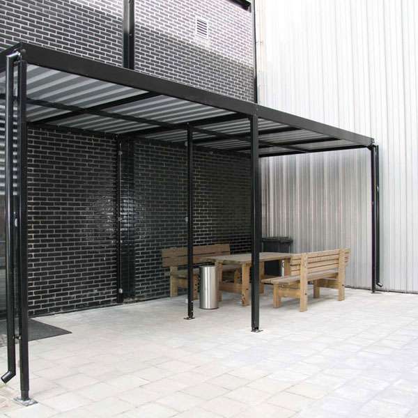 Shelters, Canopies, Walkways and Bin Stores | Waiting Shelters | FalcoLok Waiting Shelter | image #9 |  