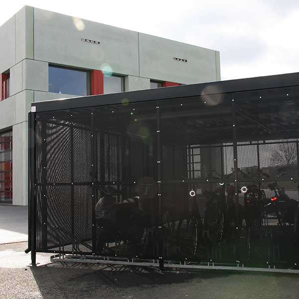 Shelters, Canopies, Walkways and Bin Stores | Cycle Shelters | FalcoLok-600 Cycle Store | image #2 |  