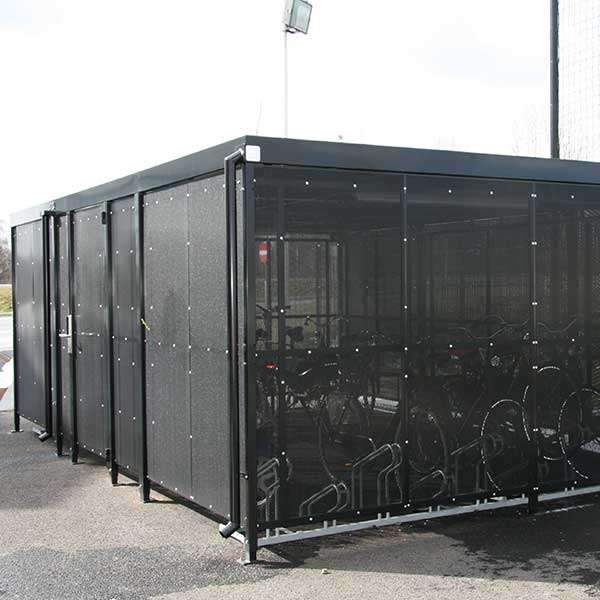 Shelters, Canopies, Walkways and Bin Stores | Cycle Shelters | FalcoLok-600 Cycle Store| Shelters, Canopies, Walkways and Bin Stores | Cycle Shelters | FalcoLok-600 Cycle Store | image #3 |