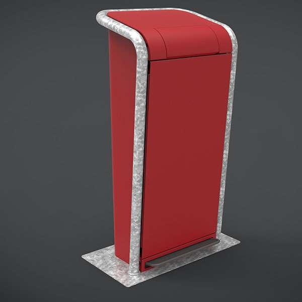 Street Furniture | Litter Bins | FalcoJona 70 Litre Litter Bin | image #6 |  