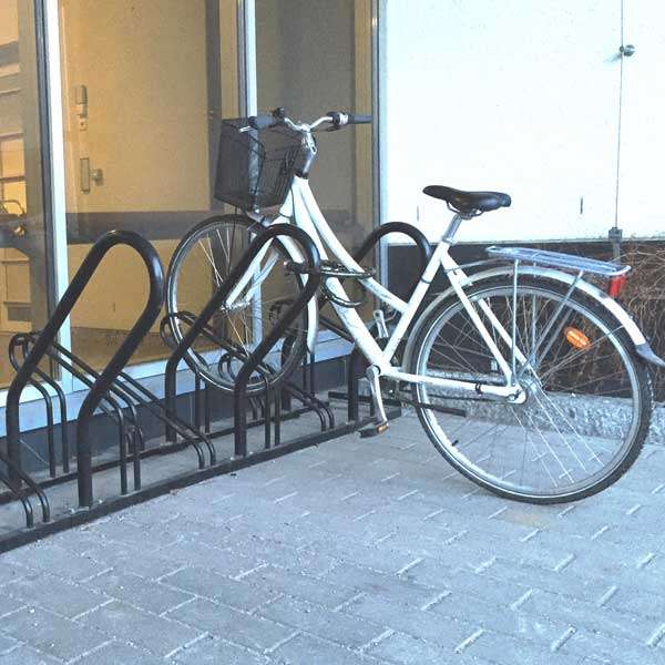 Cycle Parking | Cycle Racks | A-11 Cycle Rack with Add-on Support | image #2 |  