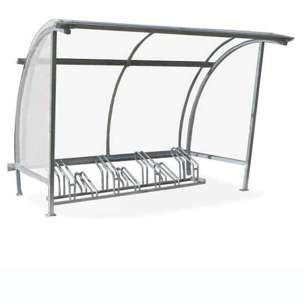 Shelters, Canopies, Walkways and Bin Stores | Cycle Shelters | FalcoLite Cycle Shelter | image #1 |  