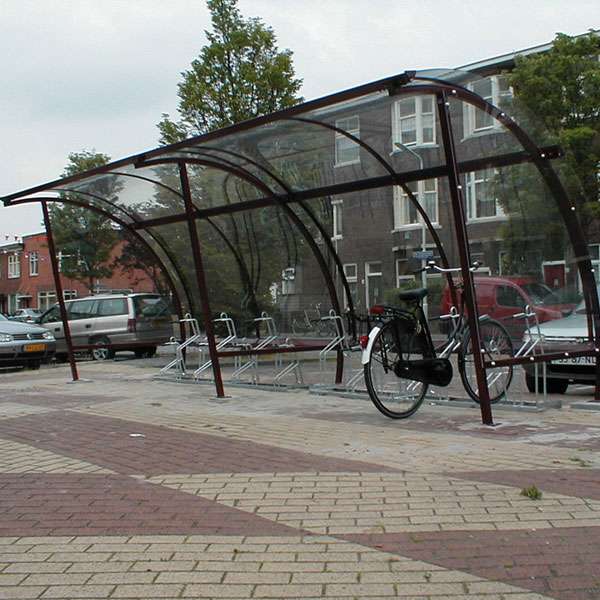 Shelters, Canopies, Walkways and Bin Stores | Cycle Shelters | FalcoLite Cycle Shelter | image #3 |  