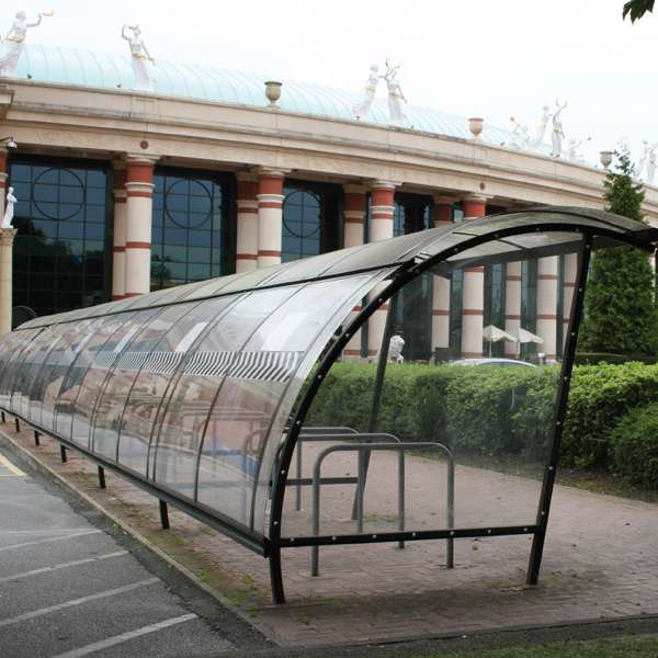 Shelters, Canopies, Walkways and Bin Stores | Cycle Shelters | FalcoLite Cycle Shelter | image #8 |  