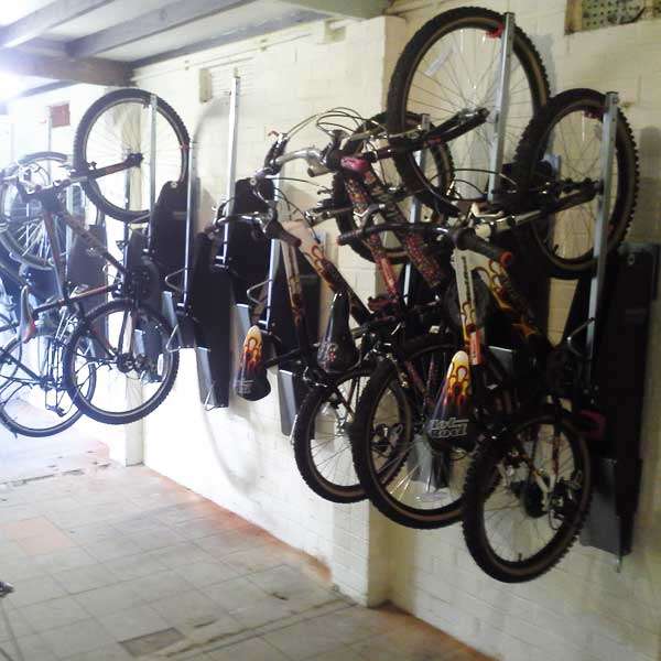 Cycle Parking | Cycle Stands | VelowUp® 3.0 Vertical Cycle Stand | image #3 |  