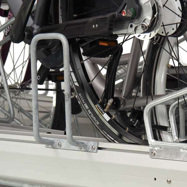 Cycle Parking | Compact Cycle Parking | FalcoLevel-Premium+ Two-Tier Cycle Parking | image #4 |  