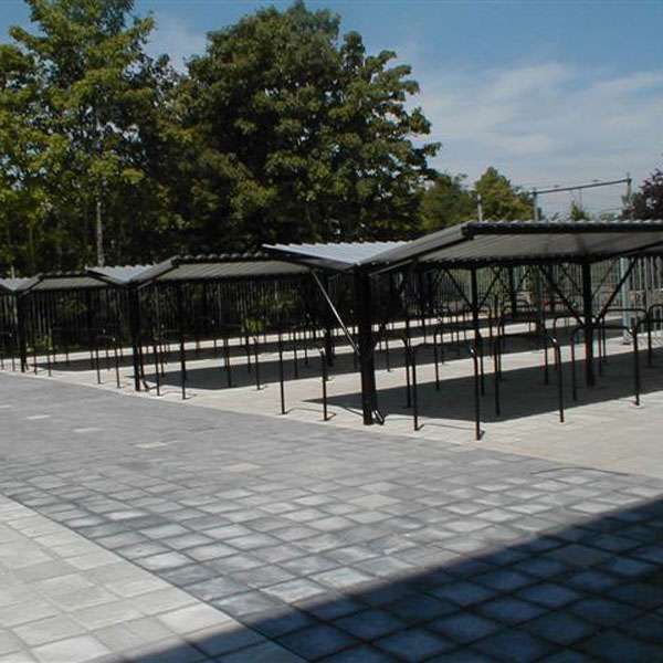 Shelters, Canopies, Walkways and Bin Stores | Cycle Shelters | FalcoTel-D Cycle Shelter | image #3 |  