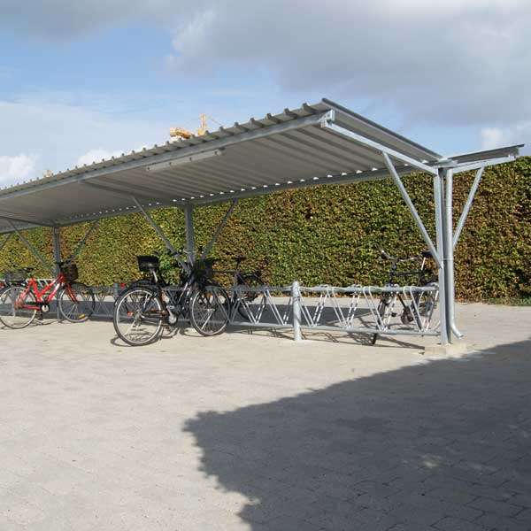 Shelters, Canopies, Walkways and Bin Stores | Cycle Shelters | FalcoTel-D Cycle Shelter | image #7 |  