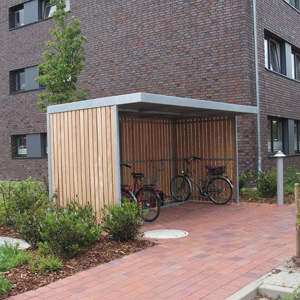 Shelters, Canopies, Walkways and Bin Stores | Cycle Shelters | FalcoZan-180 Cycle Shelter | image #13 |  