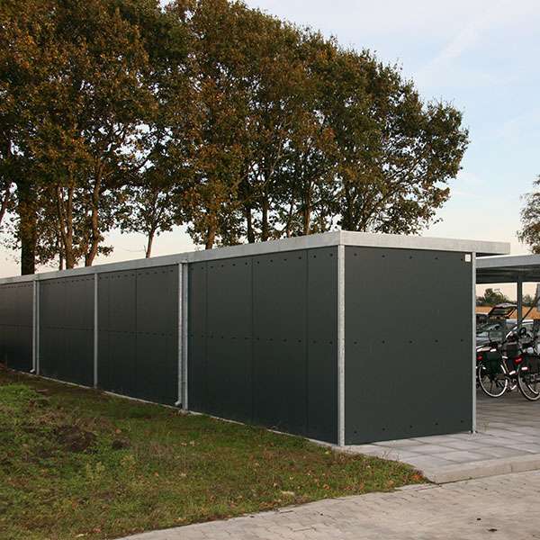Shelters, Canopies, Walkways and Bin Stores | Cycle Shelters | FalcoZan-180 Cycle Shelter | image #14 |  