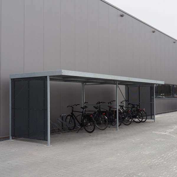 Shelters, Canopies, Walkways and Bin Stores | Cycle Shelters | FalcoZan-180 Cycle Shelter | image #19 |  
