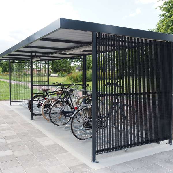 Shelters, Canopies, Walkways and Bin Stores | Cycle Shelters | FalcoZan-180 Cycle Shelter | image #19 |  
