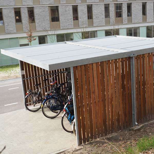Shelters, Canopies, Walkways and Bin Stores | Cycle Shelters | FalcoZan-360 Cycle Shelter | image #2 |  