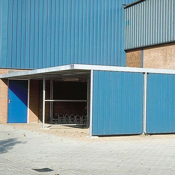 Shelters, Canopies, Walkways and Bin Stores | Cycle Shelters | FalcoZan-360 Cycle Shelter | image #3 |  