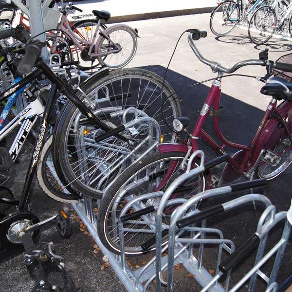 Cycle Parking | Cycle Racks | FalcoIdeal 2.0 Double-Sided Cycle Rack | image #5 |  