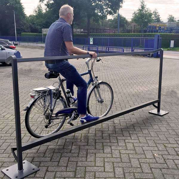 FalcoSupp Cycle Leaning Support Rail