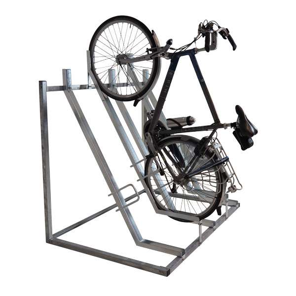 Cycle Parking | Cycle Racks | FalcoVert-Pro Semi Vertical Cycle Rack | image #1 |  