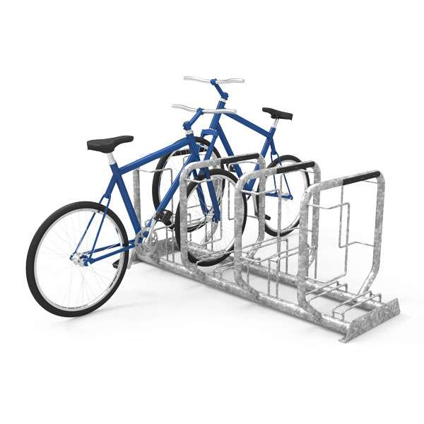 Cycle Parking | Cycle Racks | FalcoFida Double Sided Cycle Rack | image #2 |  