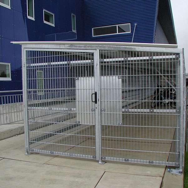Shelters, Canopies, Walkways and Bin Stores | Cycle Shelters | FalcoTel-K Cycle Store | image #3 |  