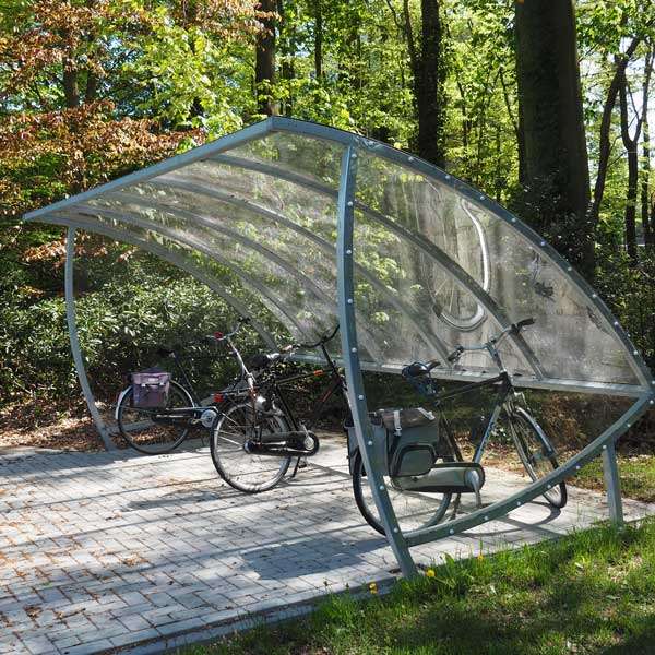 Shelters, Canopies, Walkways and Bin Stores | Cycle Shelters | FalcoSail Cycle Shelter | image #3 |  
