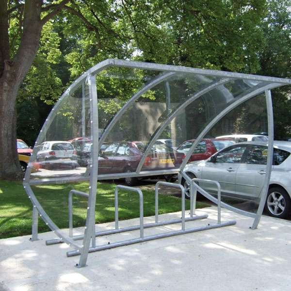 Shelters, Canopies, Walkways and Bin Stores | Cycle Shelters | FalcoSail Cycle Shelter | image #5 |  