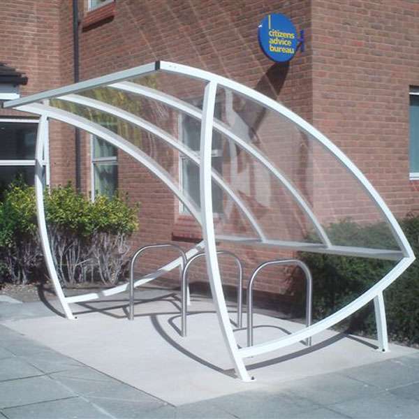 Shelters, Canopies, Walkways and Bin Stores | Cycle Shelters | FalcoSail Cycle Shelter | image #7 |  