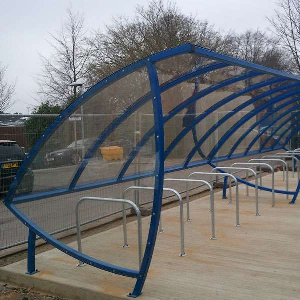 Shelters, Canopies, Walkways and Bin Stores | Cycle Shelters | FalcoSail Cycle Shelter | image #9 |  