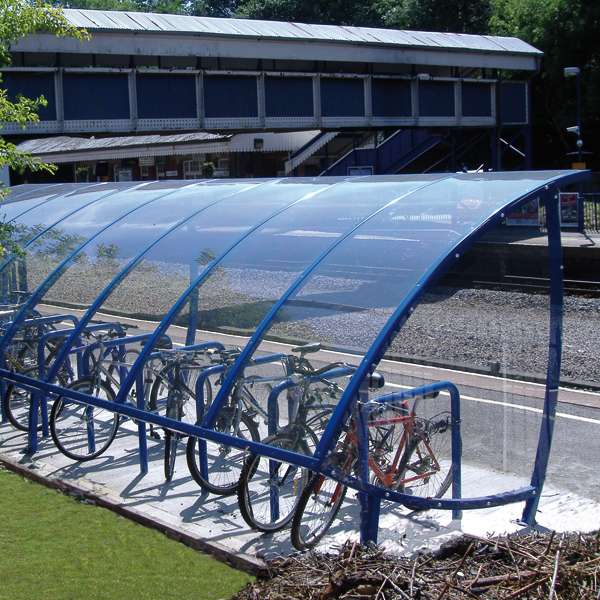 Shelters, Canopies, Walkways and Bin Stores | Cycle Shelters | FalcoSail Cycle Shelter | image #11 |  