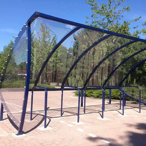 Shelters, Canopies, Walkways and Bin Stores | Cycle Shelters | FalcoSail Cycle Shelter | image #12 |  