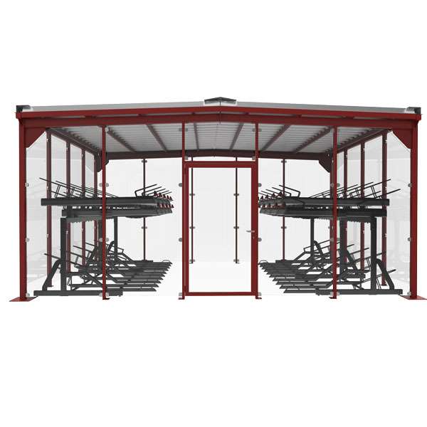 Shelters, Canopies, Walkways and Bin Stores | Cycle Shelters | FalcoScandic Cycle Hub| Shelters, Canopies, Walkways and Bin Stores | Cycle Shelters | FalcoScandic Cycle Hub | image #6 |