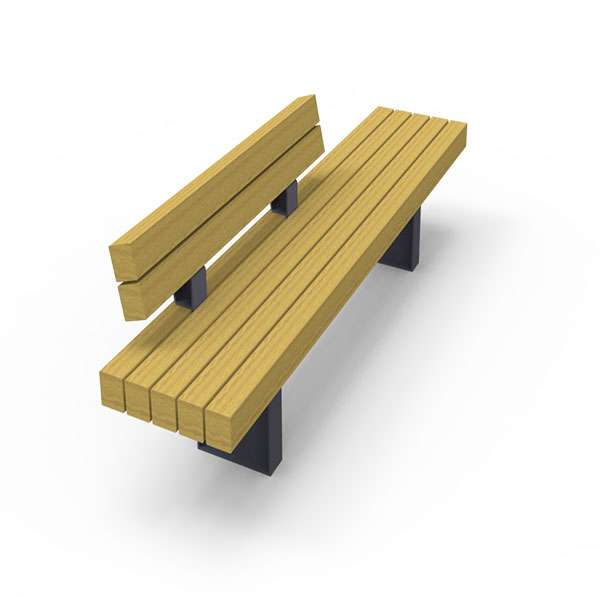 Street Furniture | Seating and Benches | FalcoGlory Single-Sided Sofa with Backrest | image #6 |  