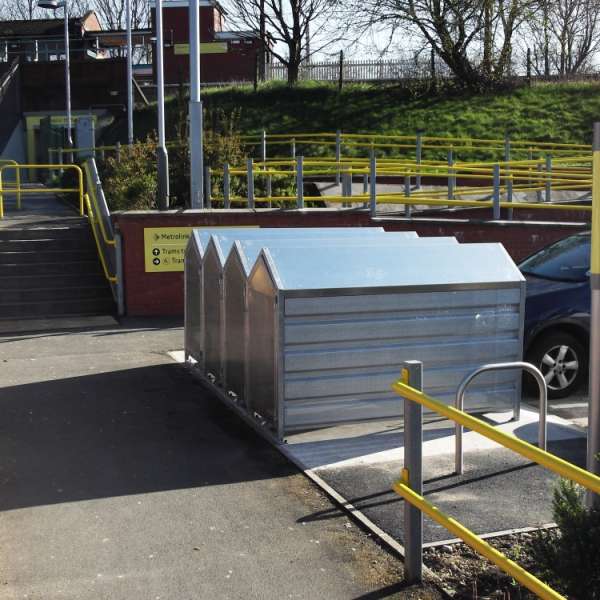 Falco Cycle Lockers roll out on Tram Network! - 1