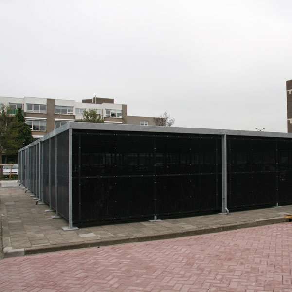 Shelters, Canopies, Walkways and Bin Stores | Cycle Shelters | FalcoLok-500 Cycle Store | image #5 |  