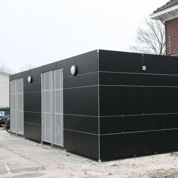 Shelters, Canopies, Walkways and Bin Stores | Cycle Shelters | FalcoLok-500 Cycle Store | image #7 |  